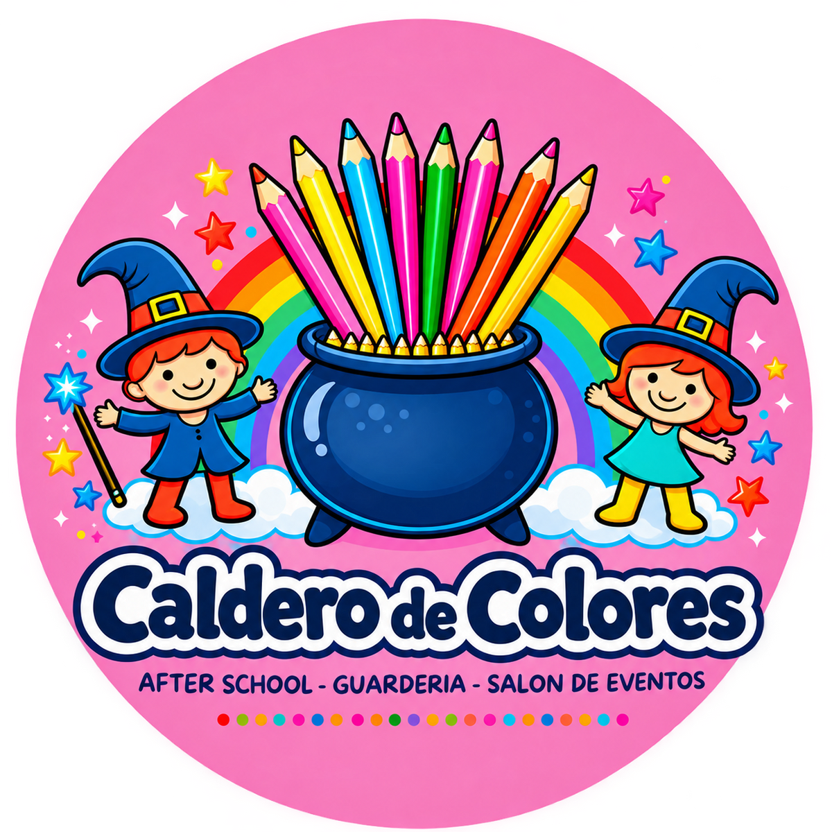 Reserva Salón de Cumpleaños Caldero de Colores